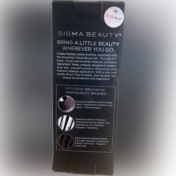 New 7 Basic Travel Brushes by Sigma - Picture 2 of 7